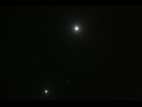 Venus and Jupiter