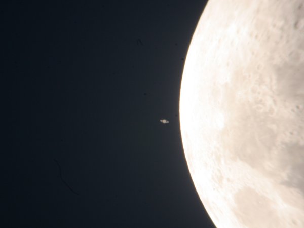 Occultation of Saturn