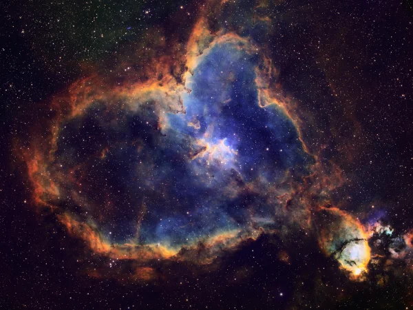 SH2-190 or IC1805 The Heart Nebula