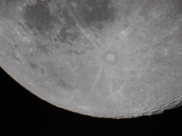 ISS Moon Transit