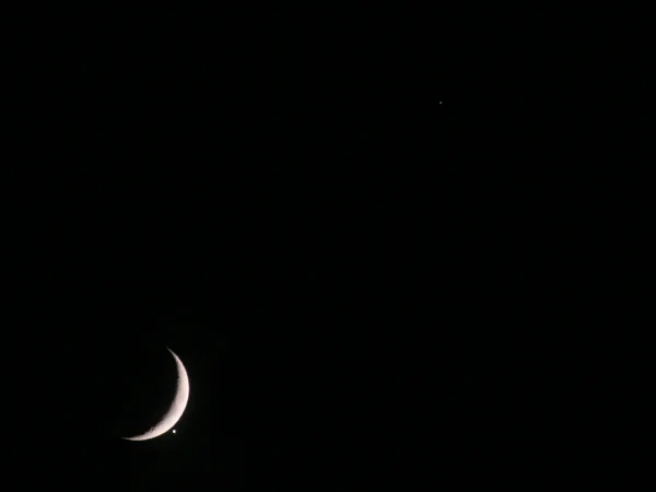 Moon, Venus and Jupiter