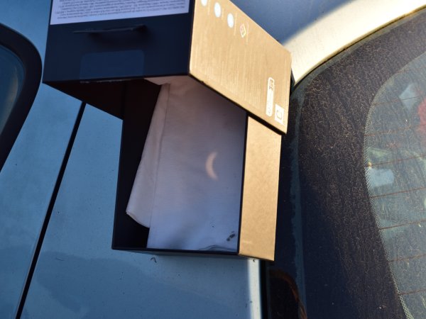 Dental mirror projection