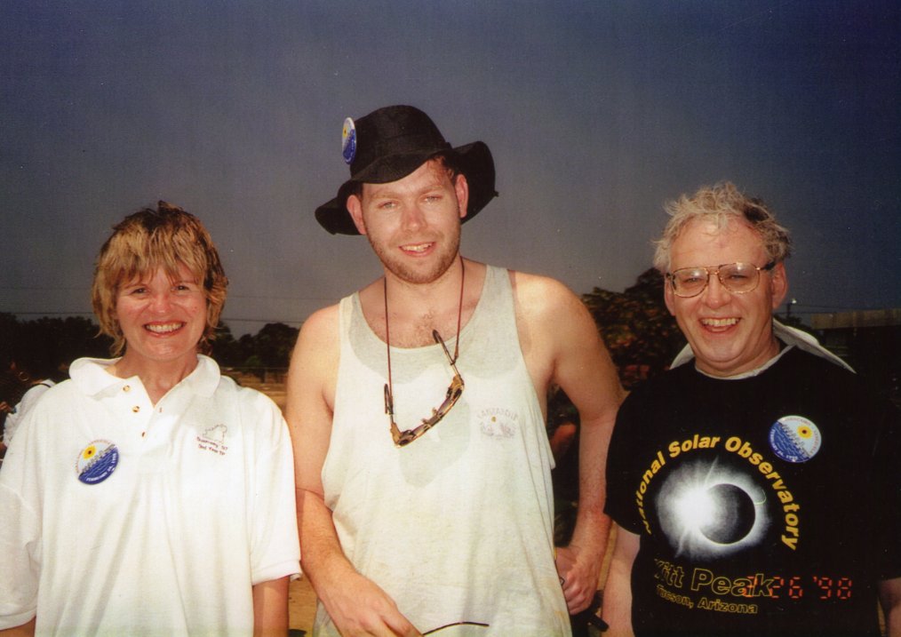 Maureen, Chris and David