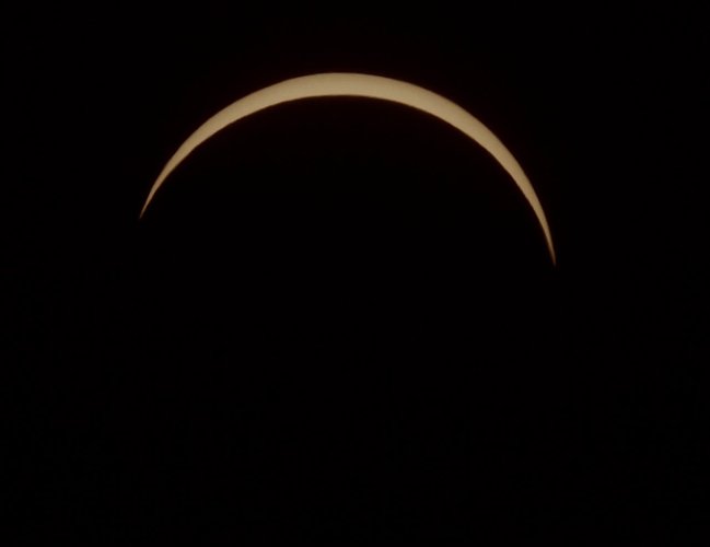 Partial eclipse maximum coverage