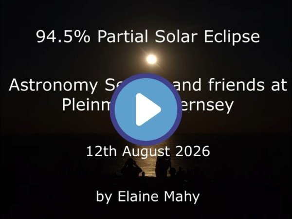 Video of Partial Solar Eclipse 12th August 2026