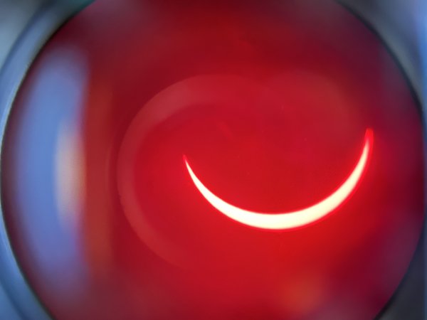 Smartphone shot through the Hydrogen Alpha telescope
