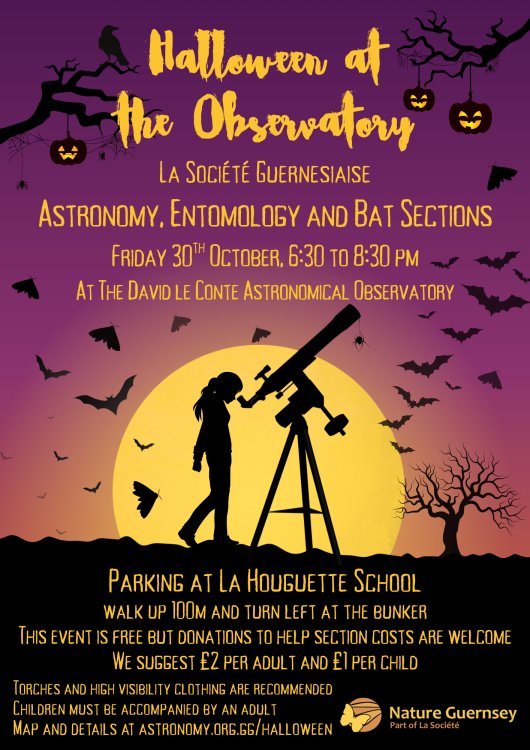 La Société Guernesiaise Halloween Open Evening