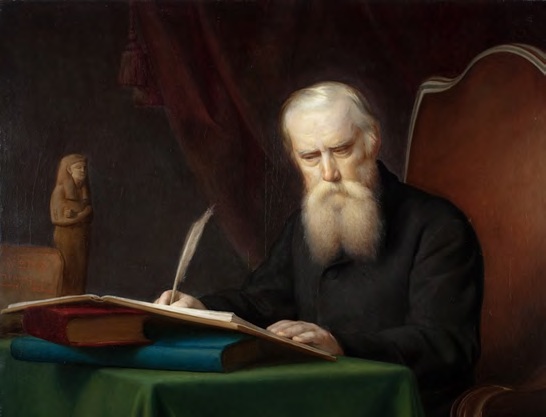 Figure 10 - Sir Peter Le Page Renouf painted by Alberto de Rohden