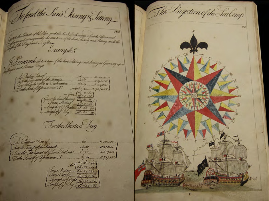Figure 2 - Extract from Richard de Jersey’s Book of Navigation